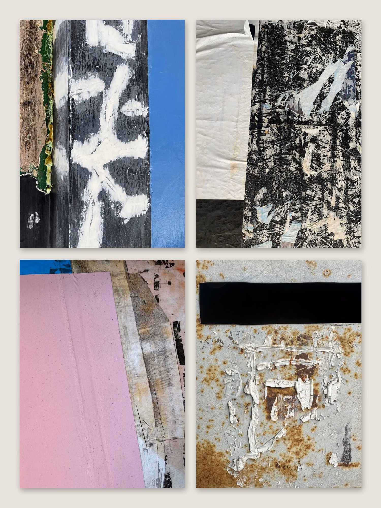 Quartet III: four photographs in one frame