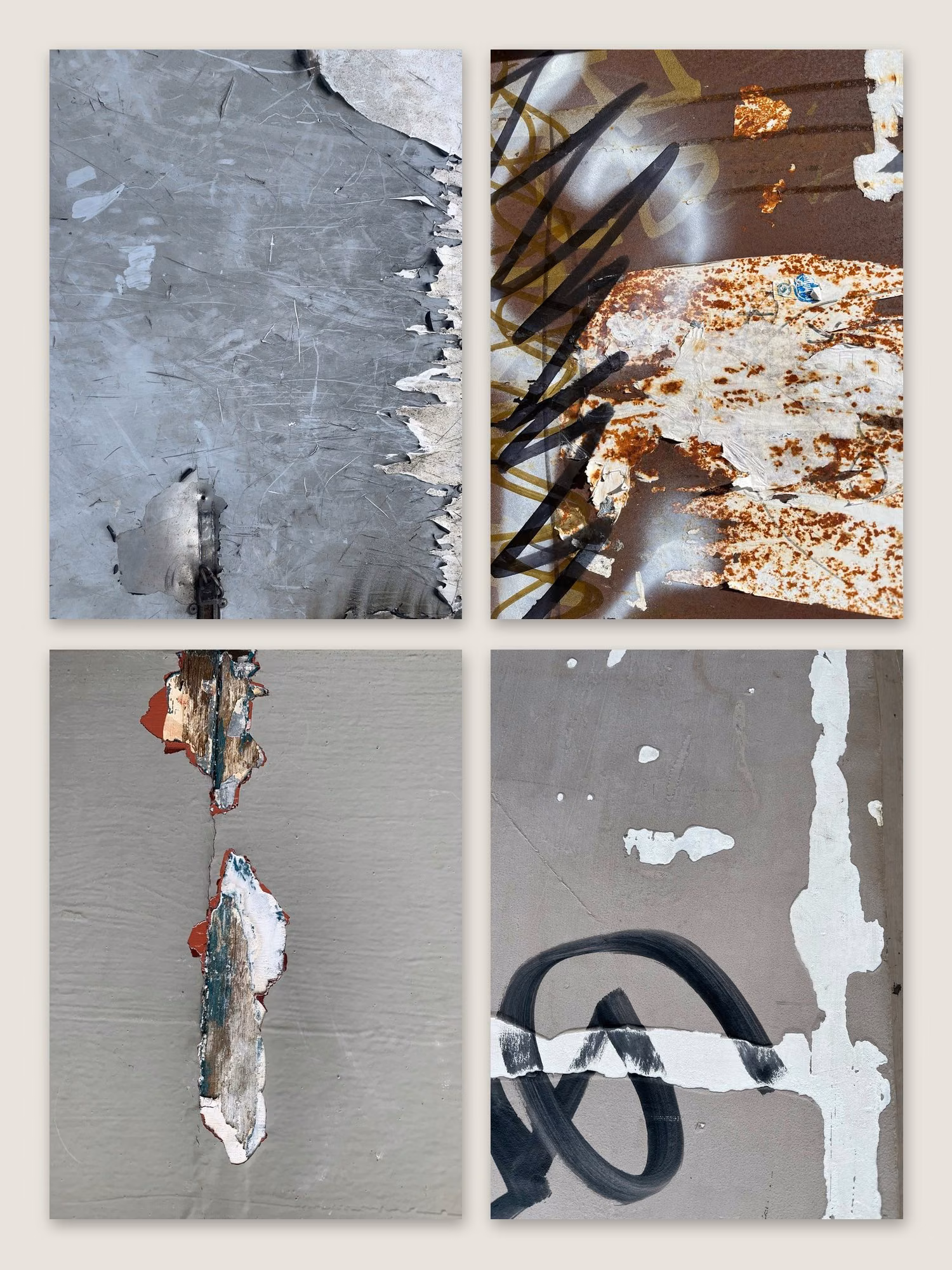 Quartet VI: four photographs in one frame